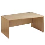 Maestro 25 Panel End Wave Desk