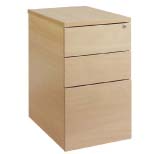 Deluxe 3 Drawer Desk High Pedestals